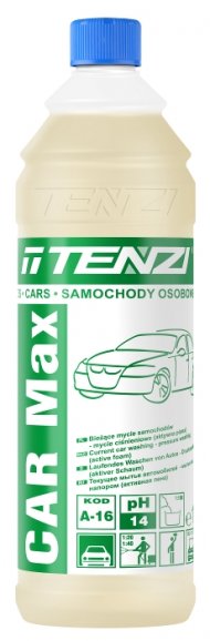 TENZI CAR Max 1 L Profesjonalny środek do mycia karoserii samochodów osobowych - aktywna piana - TENZI CAR Max 1 L A16/001